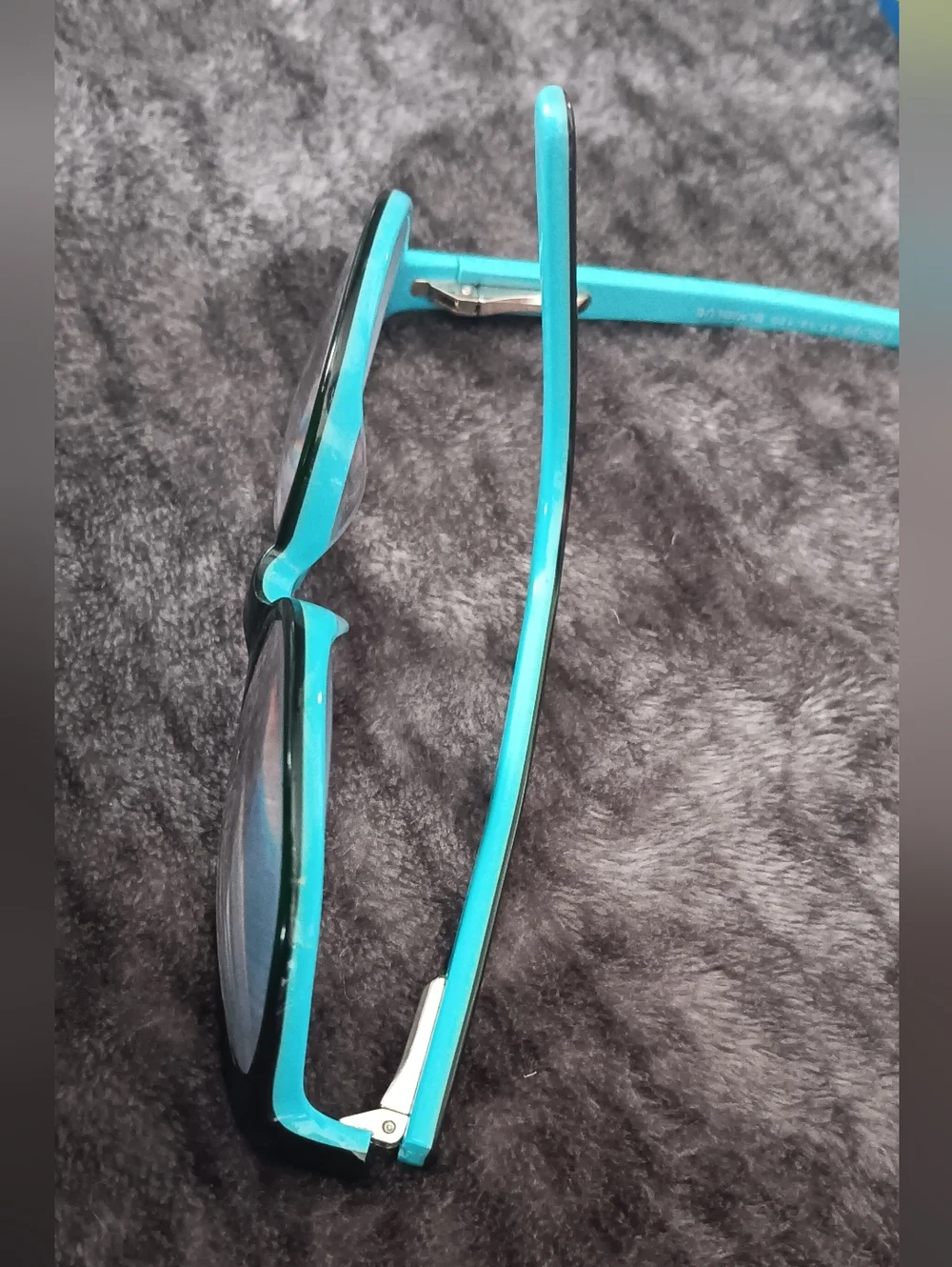 LOL- Cat Eye Black/Blue Plastic Full Rim Eyeglass/Sunglass Frames Kids 47-14-120